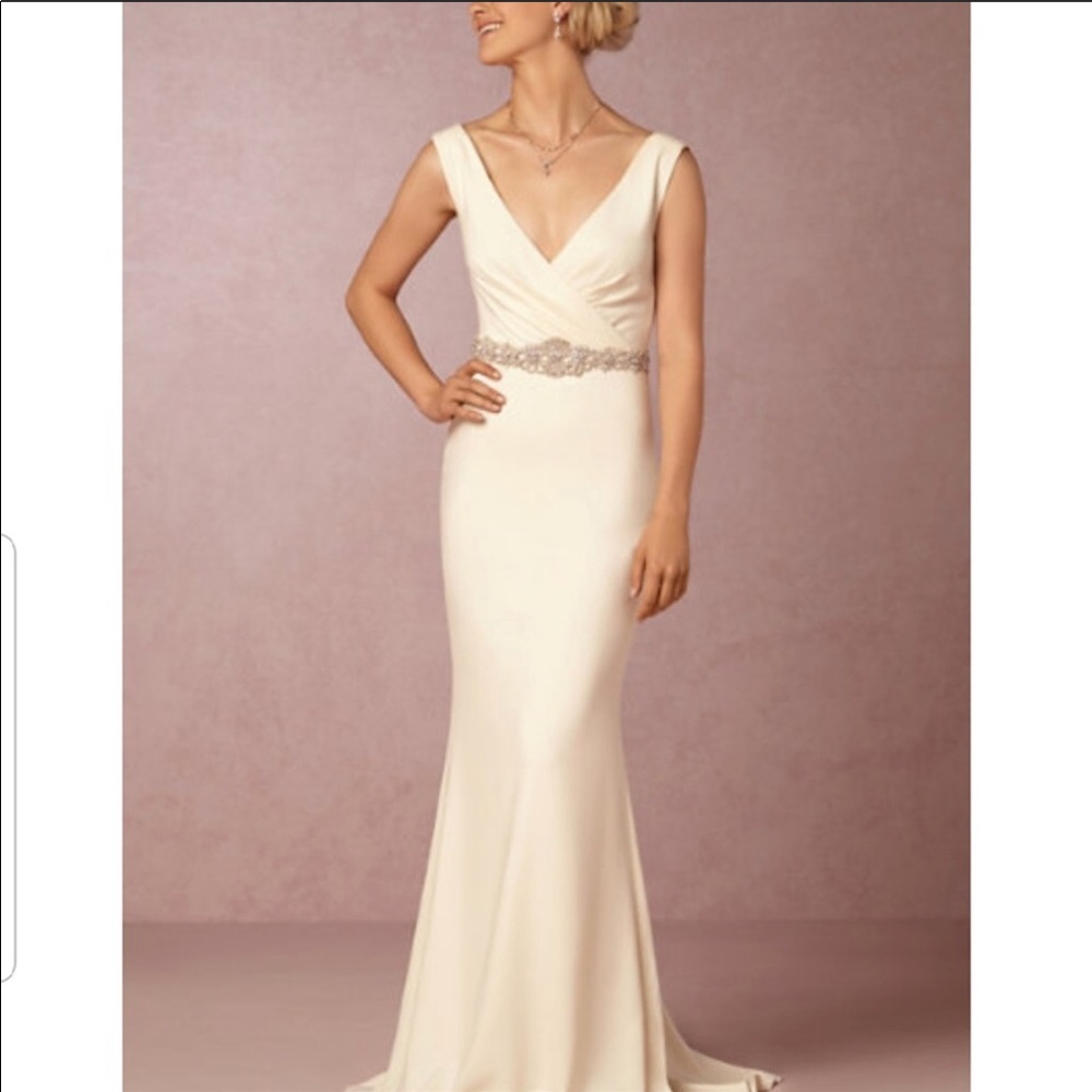 LIVIA wedding gown BHLDN Badgley Mischka